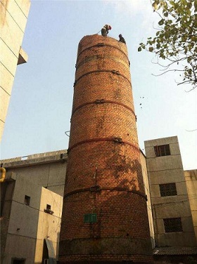 烟囱人工拆除施工特点