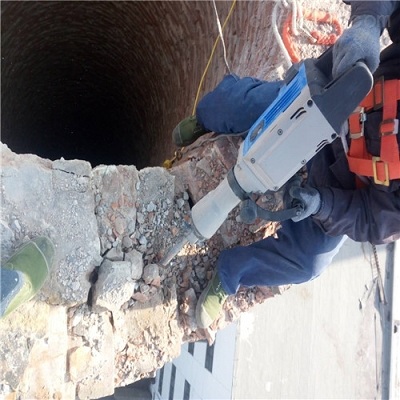 哈尔滨烟囱拆除施工现场的组织设计方案