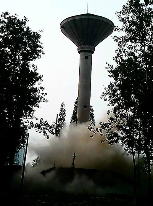 水塔拆除施工注意以下这几点