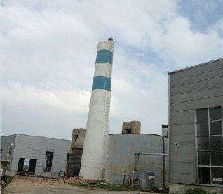 烟囱拆除施工方法及安全措施