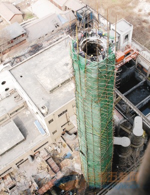 砖烟囱人工拆除施工工艺