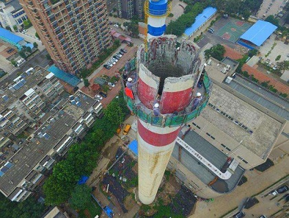 烟囱拆除标准及安全施工要求：