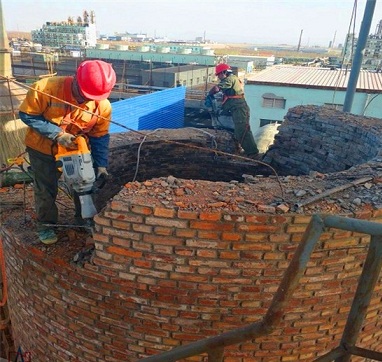 烟囱拆除的几种方法分别为