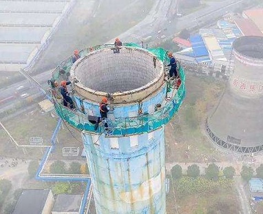 常见烟囱拆除的几种方