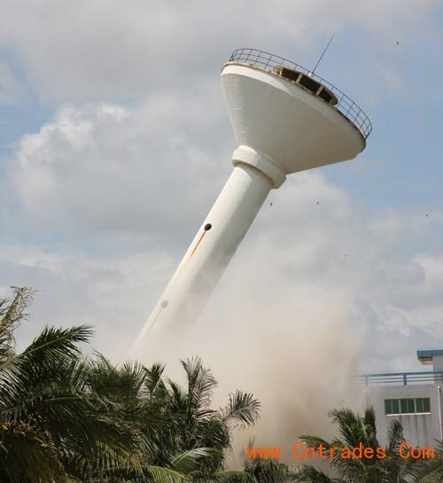 水塔拆除方法与水塔拆除步骤