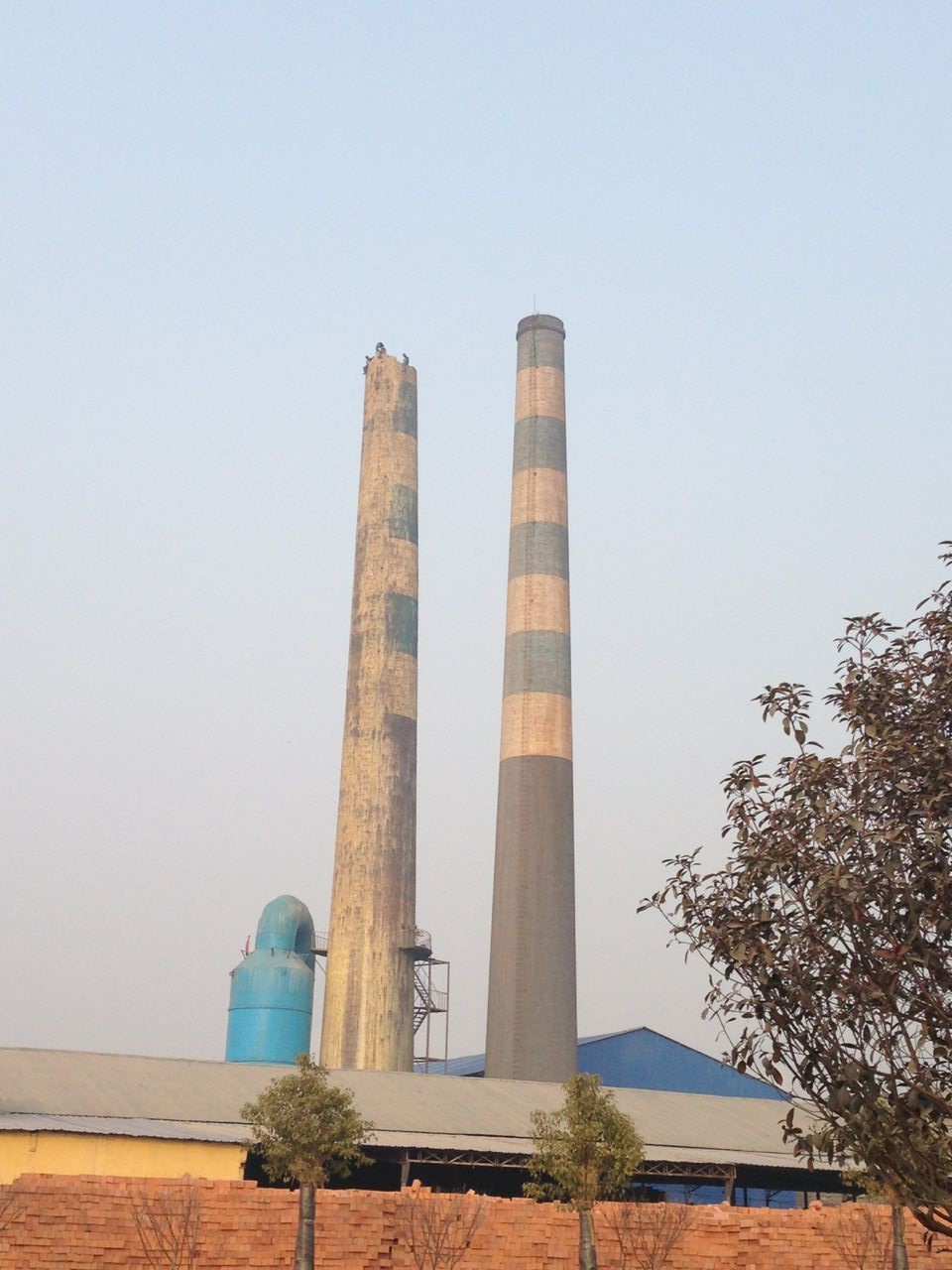 烟囱人工拆除施工流程