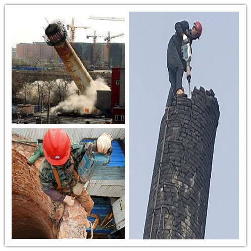 烟囱人工拆除的技术要求及注意事项