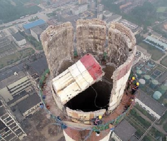 水泥烟囱拆除——实力厂家