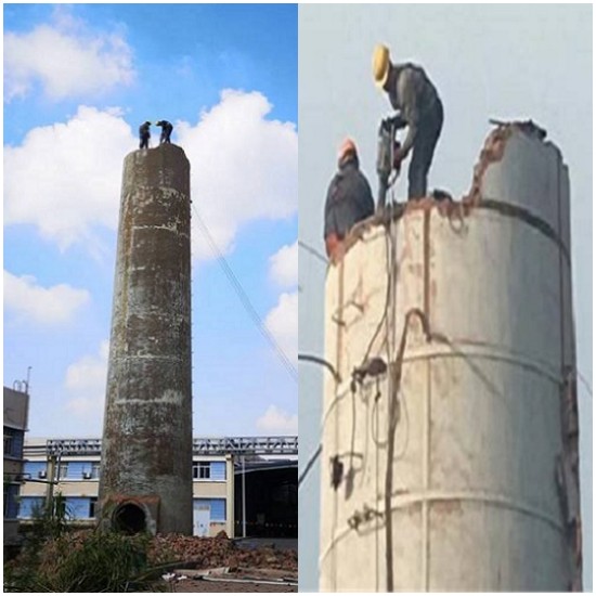 肇庆废弃烟囱拆除-方案全面，确保安全环保！