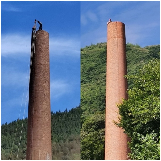 烟囱拆除：专业环保，确保安全实施