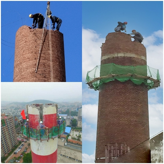 烟囱拆除公司:注重安全,保障作业人员安全