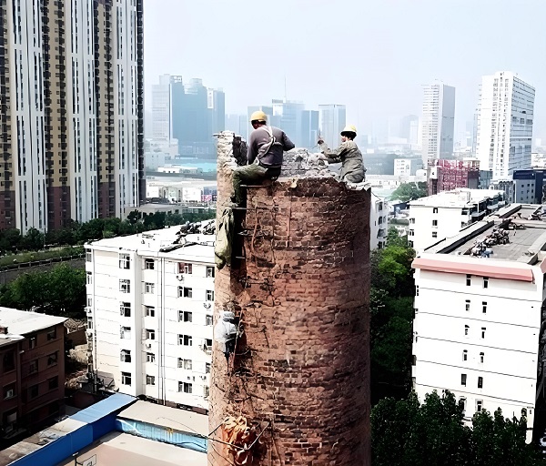 烟囱拆除：环保先行，守护我们的蓝天